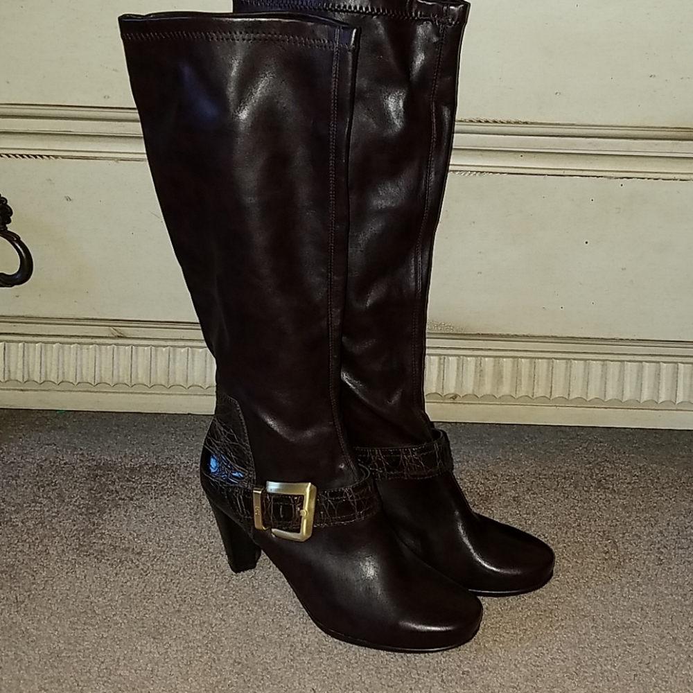 Franco Sarto brown boots 7.5